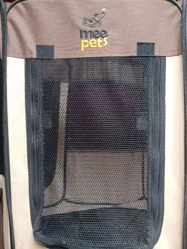 Casinha Cercadinho Portátil Dobravel Pet Cão Gato - Meepets