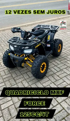 QUADRICICLO FORCE MXF 125CC/4T EM 12 VEZES SEM JUROS 