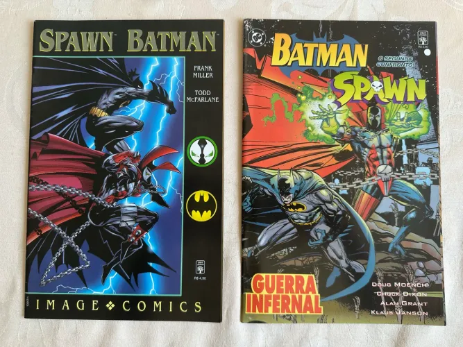 Batman e Spawn - Editora Abril (primeiros encontros