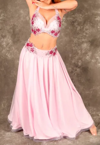 Vendo traje rosa de dança do ventre