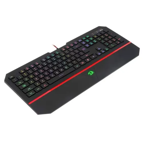 Lacrados! Teclado Gamer Redragon Karura 2 K502 Rgb Slim Abnt2 / aceitamos cartão