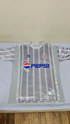 Camisa Corinthians jubileu de prata 2002 Topper original da época GG comemorativa