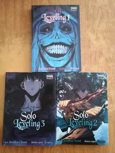 Solo Leveling Capa Variante Newpop + 2 e 3