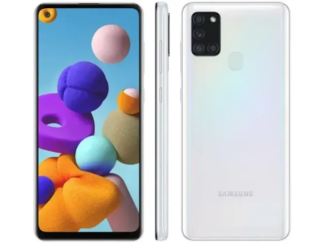 Smartphone Samsung A21S Branco