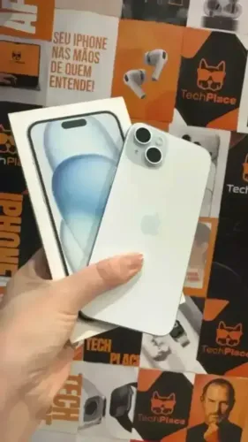 iPhone 15 Plus 128 Azul 85% / Seminovo / Retirada Loja Física na Savassi