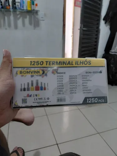 Kit de terminais elétricos