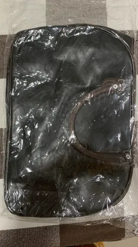 Mala para viagem de couro