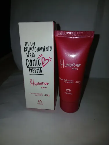 Creme hidratante para as mãos Humor Próprio Natura 40g 