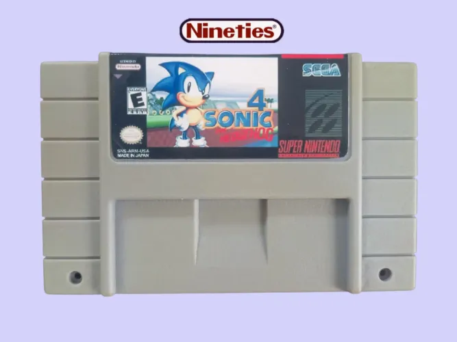 Cartucho Sonic 4 snes