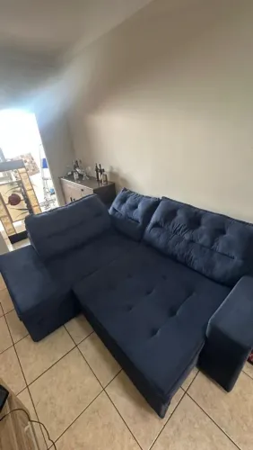 Sofa de 3 lugares retrátil e com cheese