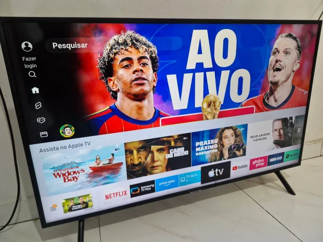 TELAO SMART SAMSUNG 4K 43 POLEGADAS