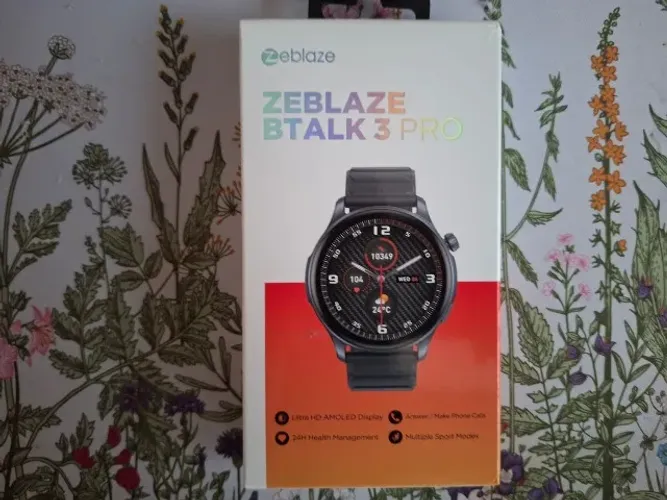 Smartwatch Zeblaze Btalk 3 Pro AMOLED de 1.43
