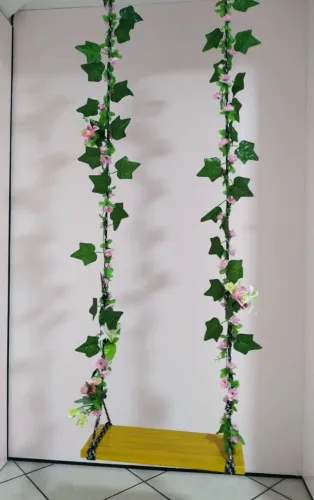 Balanço florido