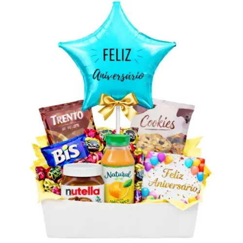Cesta Surpresa de Aniversário - Entrega Hoje São Paulo , São Bernardo e Santo André