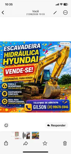 Escavadeira hidráulica