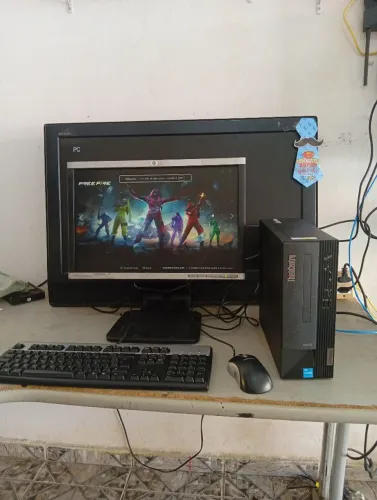 Vende se Pc completo core i3 12 geração 16gb memória ddr4 SSD 240gb monitor 19 polegadas