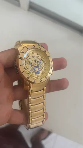 Relógio Bvlgari Skeleton 