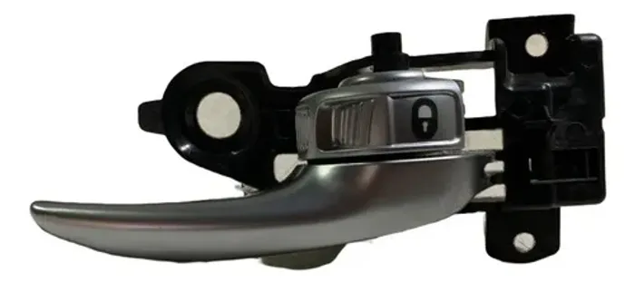 Maçaneta Interna Porta Traseira Direita Jeep Renegade 16 21 Prateado Traseira