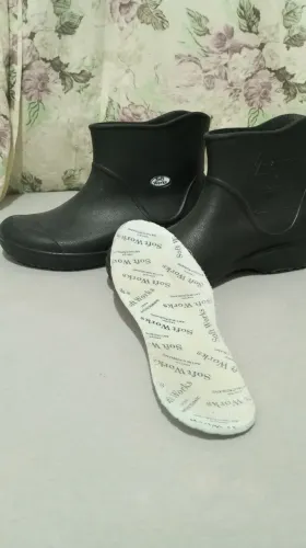 Bota Soft Works Preta - Nova, Nunca Usada!