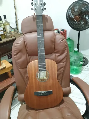 VIOLÃO ELETROACÚSTICO GIANNINI PERFORMANCE - VENDO OU TROCO POR VIOLÃO/CRAVIOLA 12 CORDAS