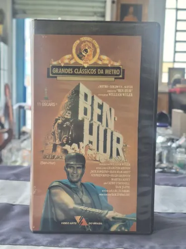 VHS Grandes Clássicos da Metro Ben-Hur