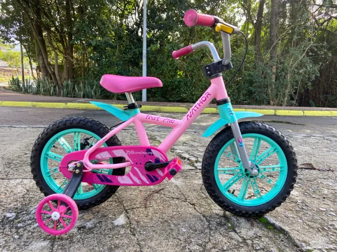 Bicicleta aro 14 freio a disco