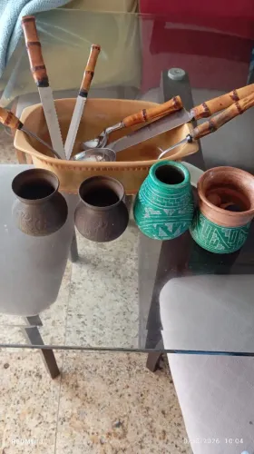 Imperdível promoção. Pacote com Itens decorativos e utensílios luxuosos e sofisticados