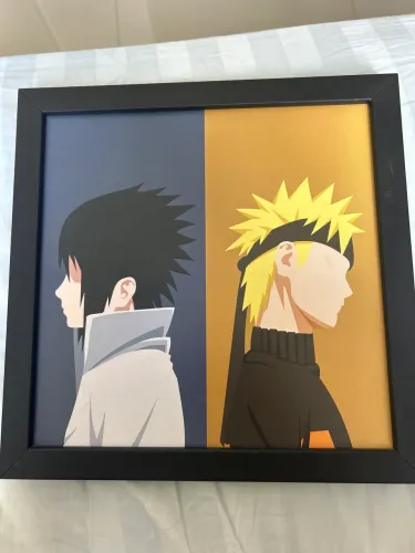 Quadro NarutoxSasuke