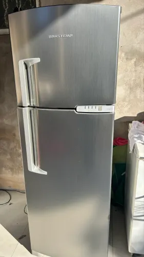 Geladeira Brastemp inox