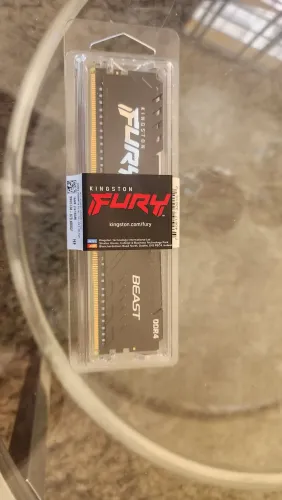 Memória RAM 16GB 2666MT/s Kingston Fury Beast