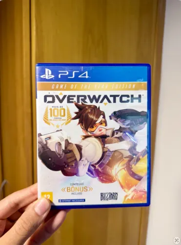 Jogo PS4 Overwatch Game of the year Edition Mídia Física - Funcionando Perfeitamente