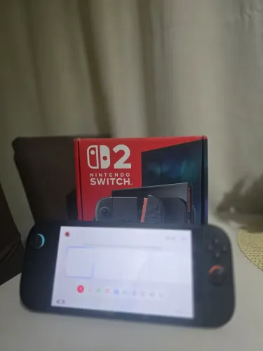 Nintendo switch 2 aceito cartão e trocas 