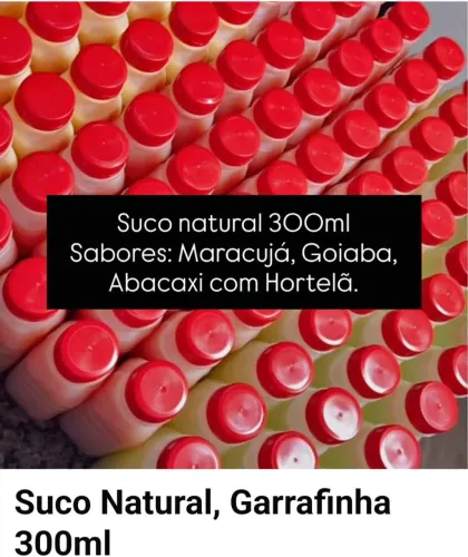 Fábrica de suco da fruta, preço, qualidade do campo pra sua mesa, de 300ml só :3,00 reais 