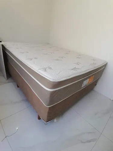 Cama casal mola ensacada