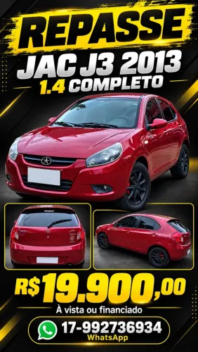JAC J3 1.4 16V 5P Mec. 2013