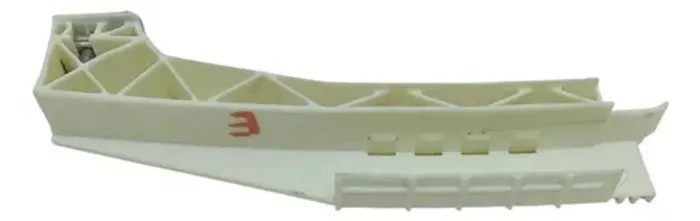 Guia Vidro Dianteiro Esquerdo Citroën Ds3 2012 2013 Branco