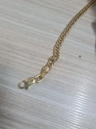 Pulseira foliada a ouro Romanel