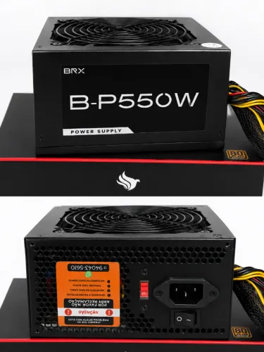 Fonte PC 550W - PC GAMER - NOVA - ATX