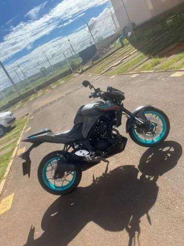Moto yamaha MT03 2024 conserva toda original 