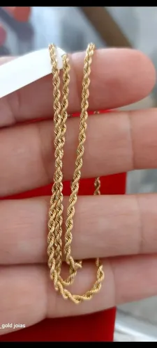 Cordão ouro 18k 3 gramas