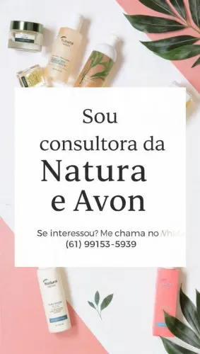 Perfumes da natura e Avon 