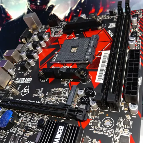 Placa-mãe Mancer A520M-DBRD AM4 Ryzen DDR4 - M.2 NVMe