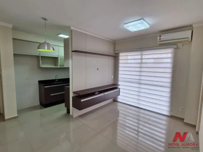 Vittória Residence - Apartamento 01 dormitório com escritório para venda próximo ao Shoppi