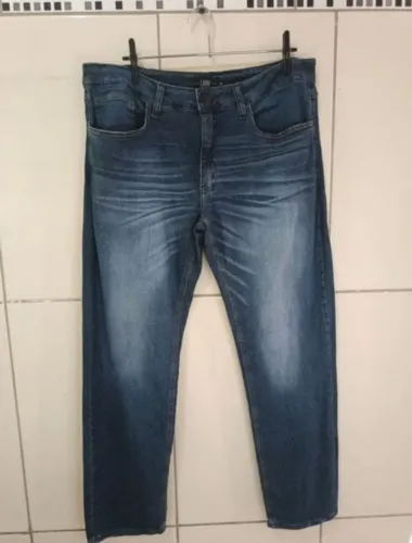 calça jeans masculino loom 48/50 com elastano semi novo
