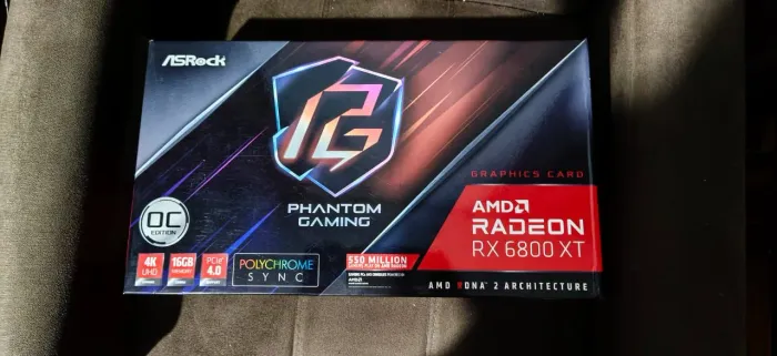 Placa de vídeo asrock rx 6800xt 16gb gddr6