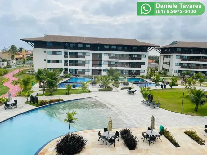 Flat a venda no Cupe Beach Living - Praia do Cupe - Porto de Galinhas