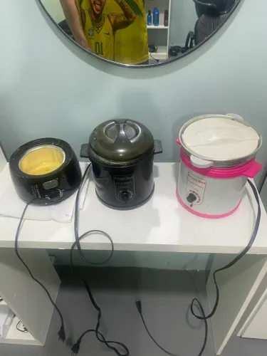 Panela de cera quente