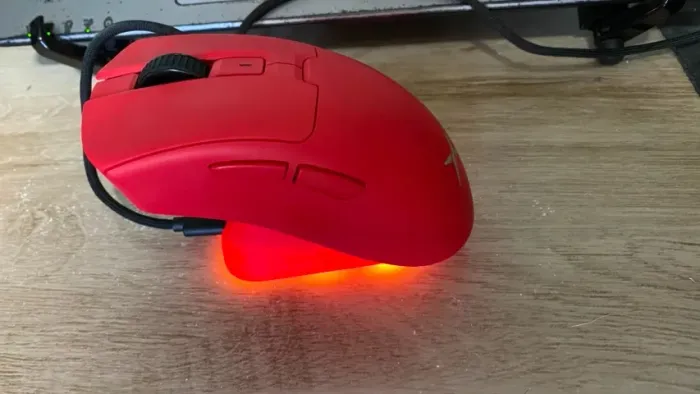 Mouse Delux M900 Pro Vermelho (Funcionando apenas no Cabo)