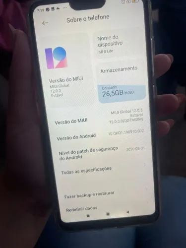 Celular mi 8