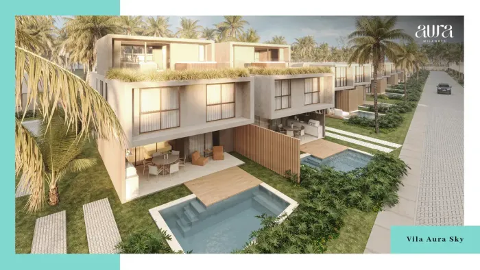Japaringa - São Miguel dos Milagres - Casa com 207 m² 5 quartos, condomínio fechado